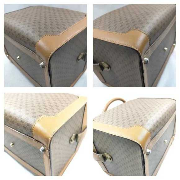 Gucci Vintage Brown PVC Hand Bag mon520-102825 - Picture 6 of 16